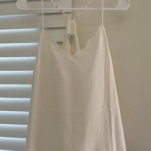 J.Crew Mercantile Women's Scalloped Crepe Cami